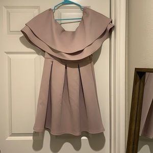 Off the shoulder dress